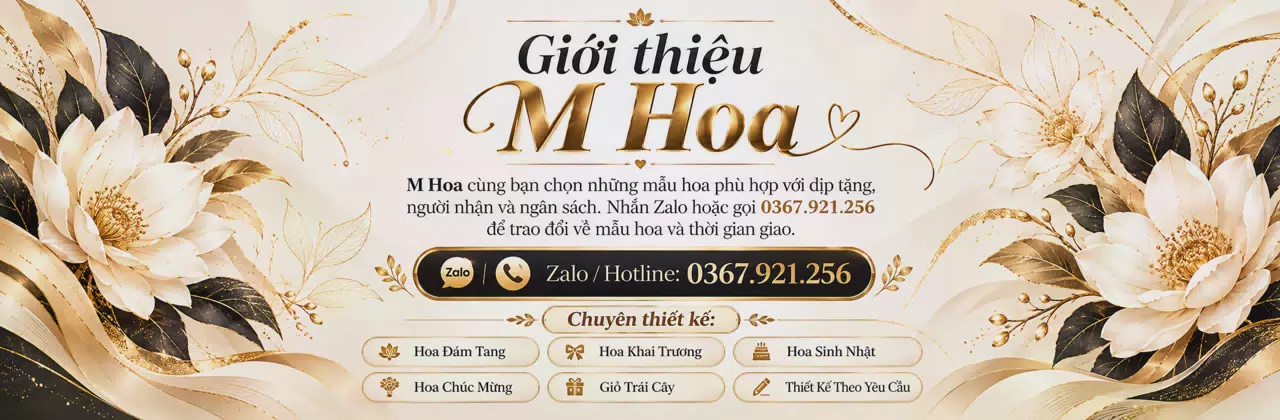 Ảnh bìa Shop hoa tươi Xã Càng Long Vĩnh Long - Đồng hành cùng những dịp đặc biệt